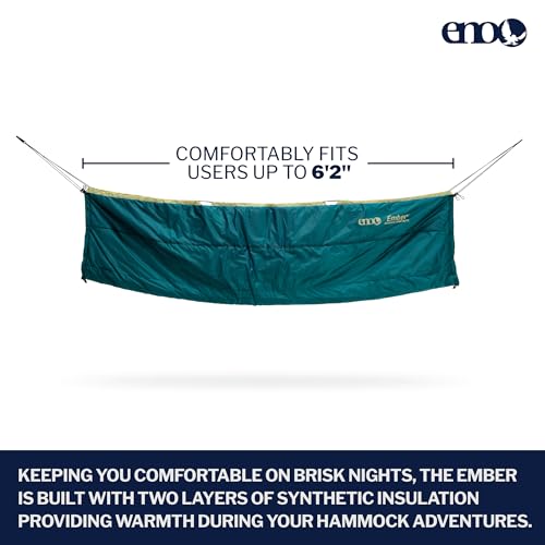 Insulated Hammock Underquilt for Camping & Backpacking