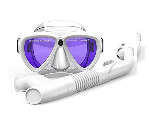 Full Face Snorkel Mask – 180° Panoramic Anti-Fog & Anti-Leak