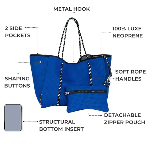 POPUPS Tote Bag, Everyday Neoprene Bags for Women
