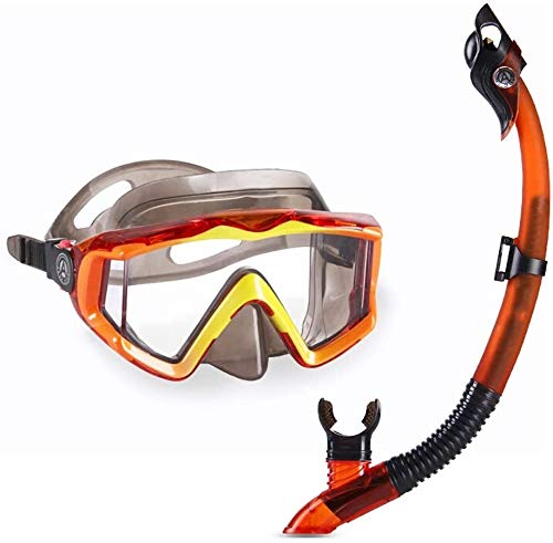 Adult Snorkel Mask Set – Dry Snorkel & 180° Anti-Fog View