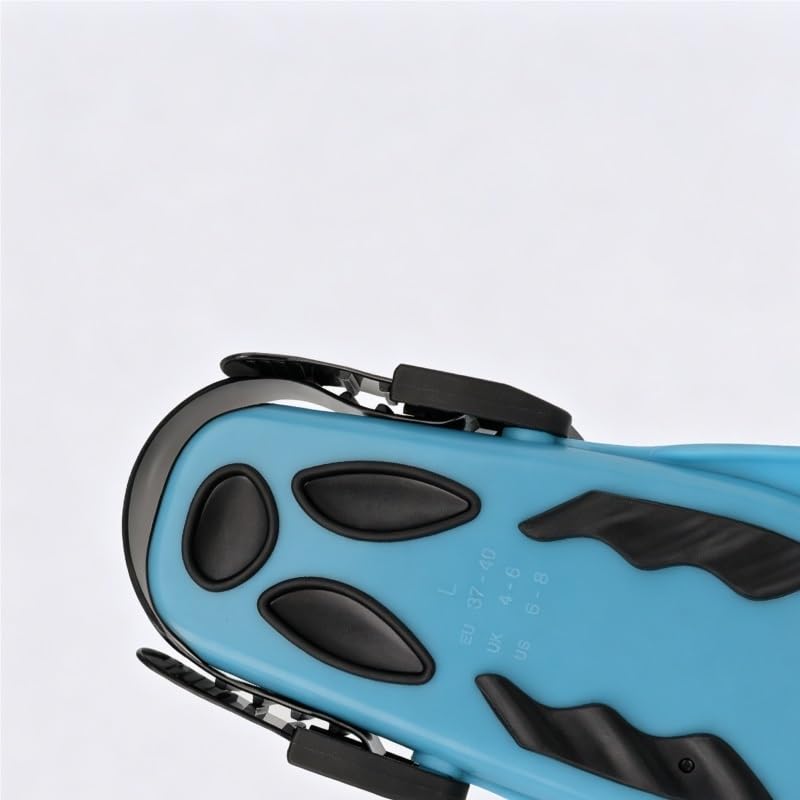 Lightweight Snorkel Fins – Portable Unisex Swim & Diving Flippers