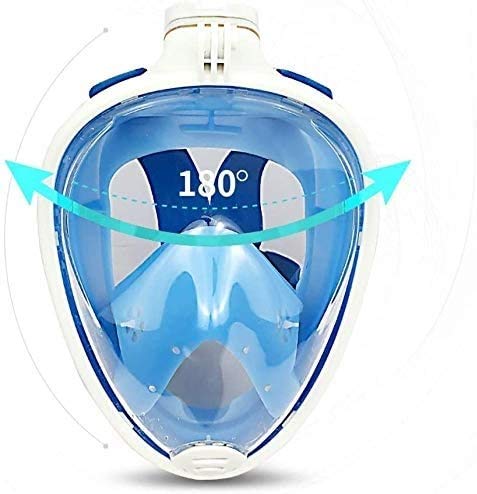 Full Face Snorkel Mask – Anti-Fog & Anti-Leak Tempered Glass