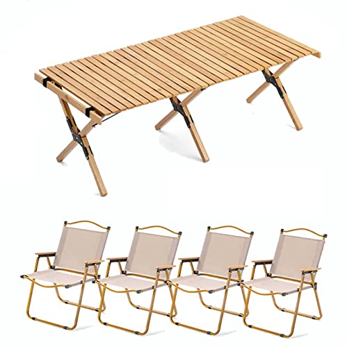 Portable Folding Outdoor Table & Chair Set