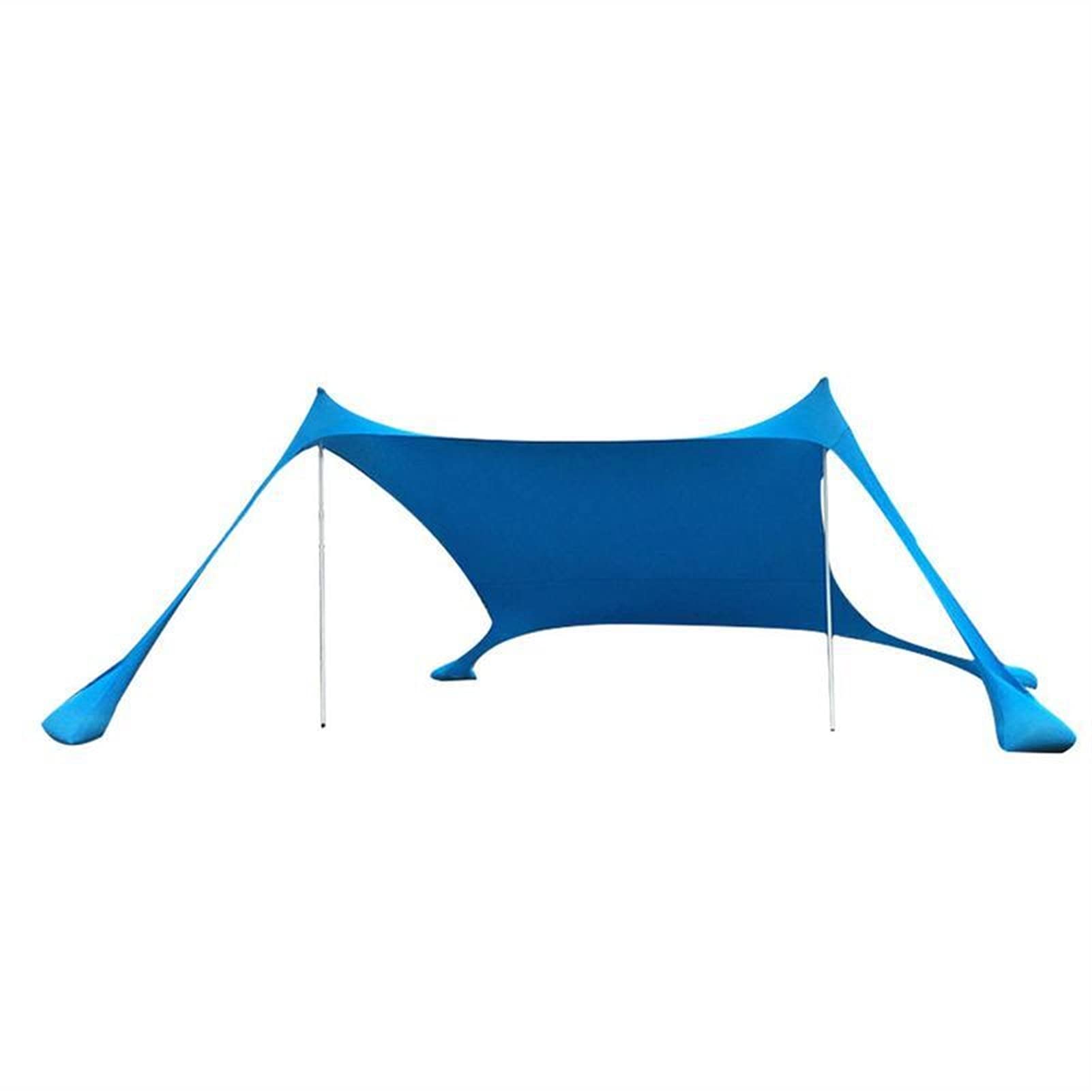 Lightweight Family Beach Sunshade Tent with Sandbag Anchors