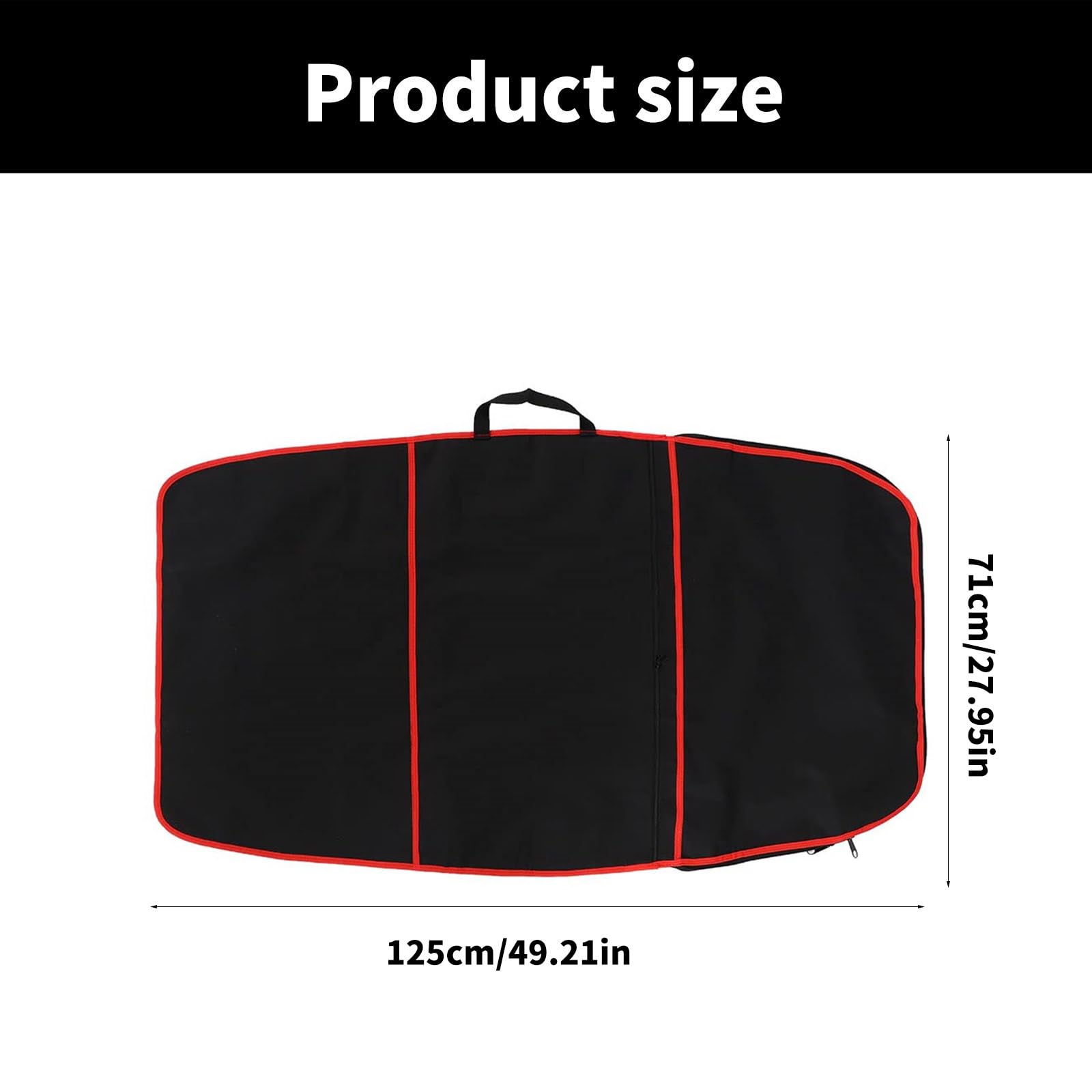 Bodyboard Carry Bag with Handle & Shoulder Strap