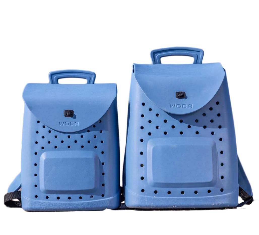 Lightweight Washable EVA Dry Backpack with Zipper Pocket