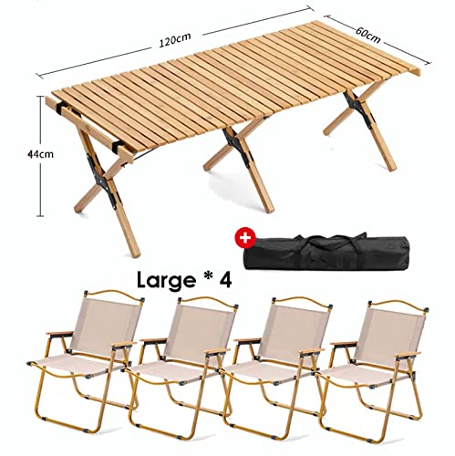 Portable Folding Outdoor Table & Chair Set