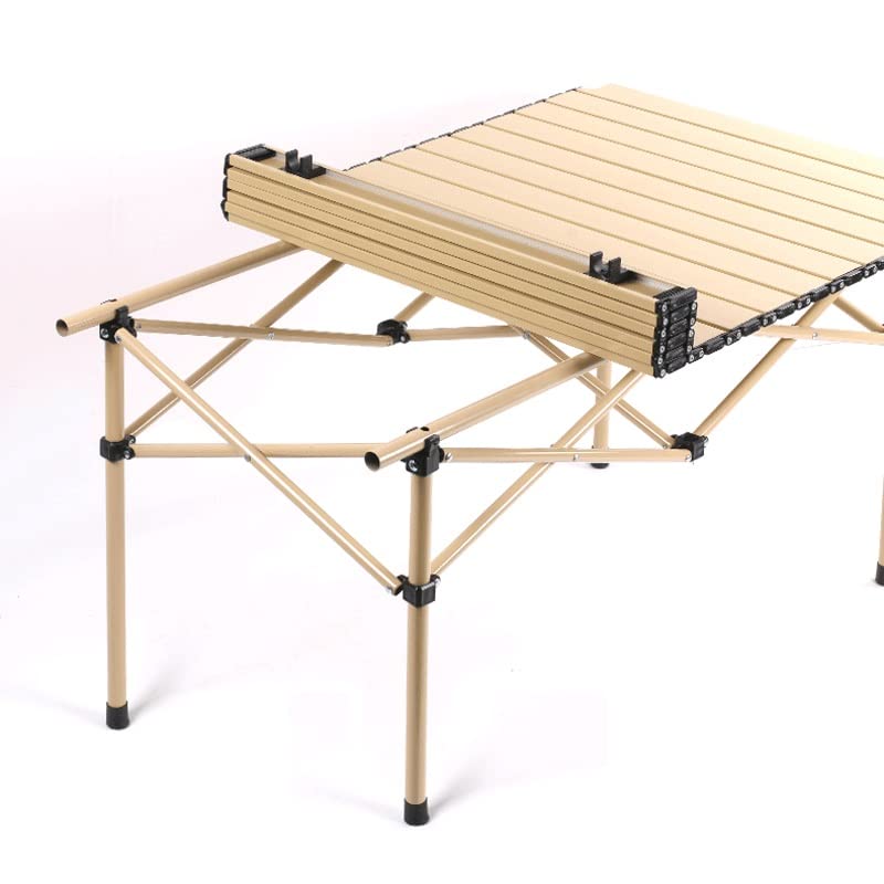 Outdoor Table and Chair Set Folding Picnic Portable Camping Aluminum Alloy