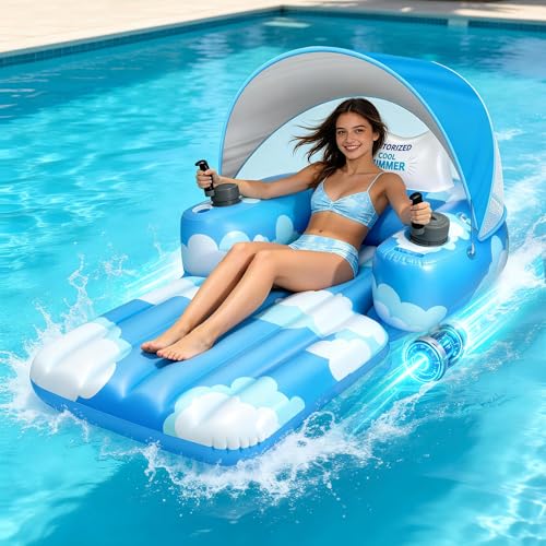 Rechargeable Motorized Inflatable Pool Lounger