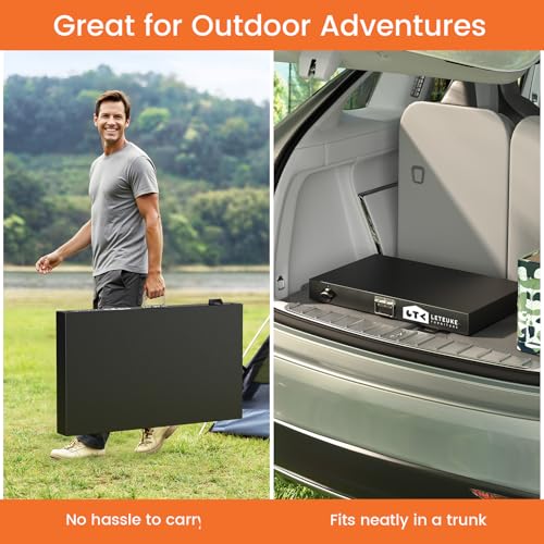 Grill Table for Blackstone Griddle Camping Grill Table Foldable Fits Ninja