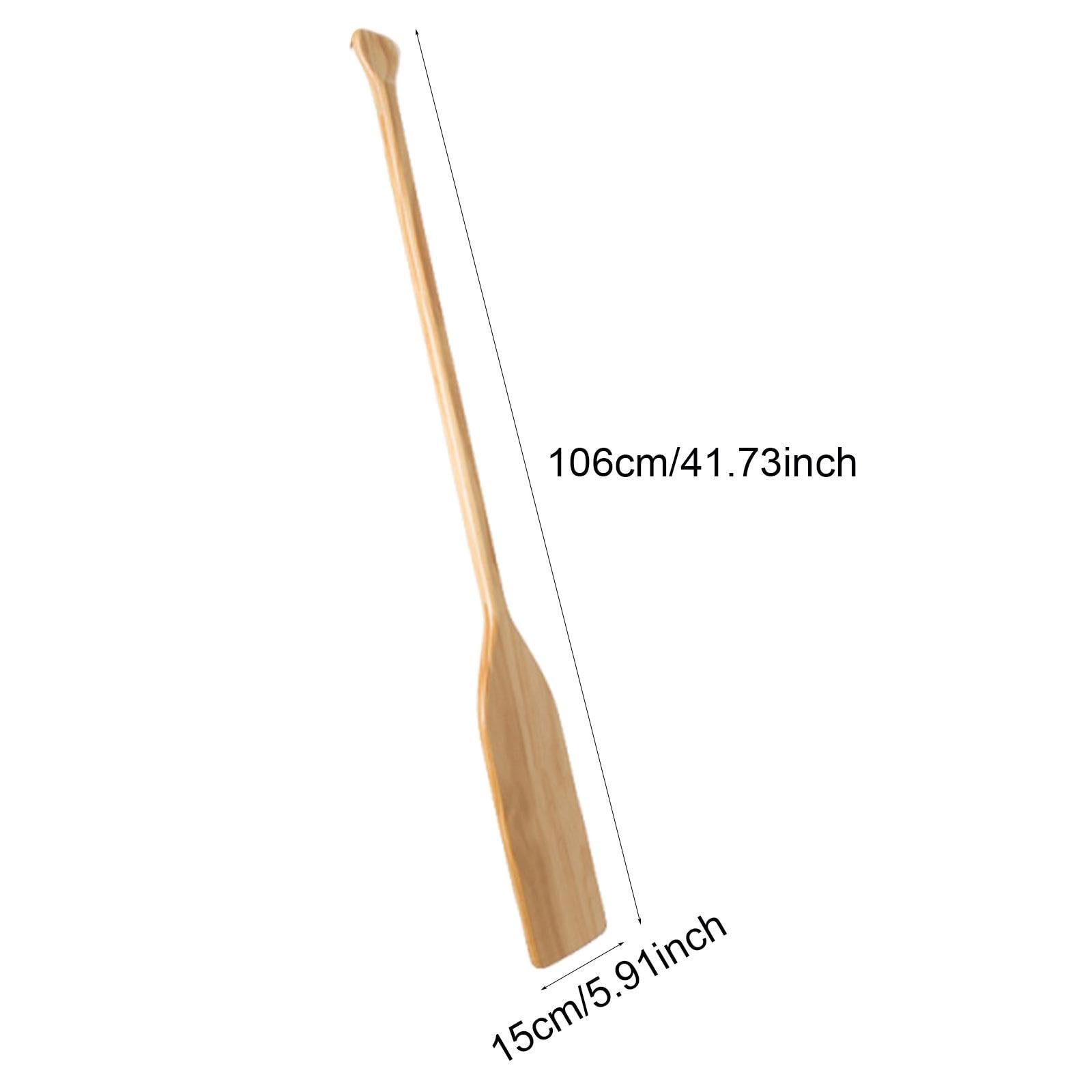 Wood Canoe Paddle with Ergonomic Handle – 106 cm