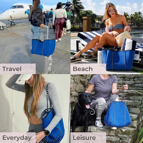 POPUPS Tote Bag, Everyday Neoprene Bags for Women