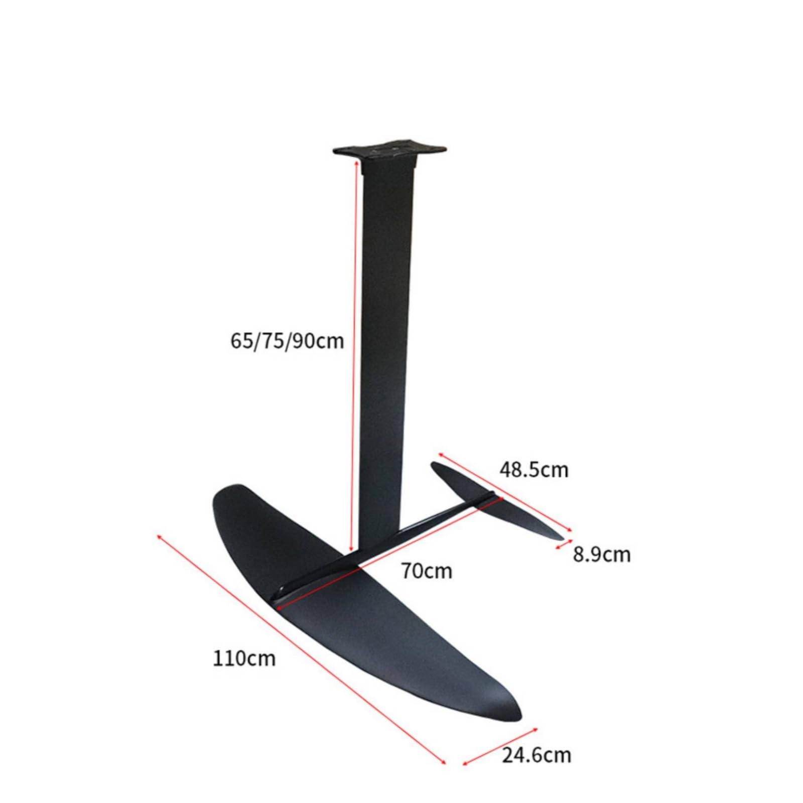 Inflatable Surfboard with EVA Deck Pad & Adjustable Foot Straps