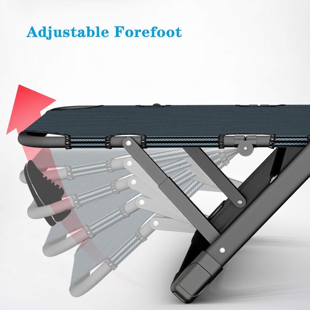 Heavy-Duty Folding Waterproof Sun Lounger – Blue