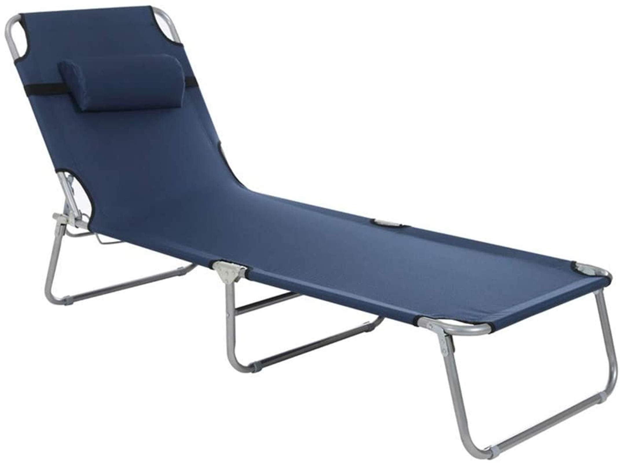 Lightweight Folding Sun Lounger for Beach, Patio & Camping