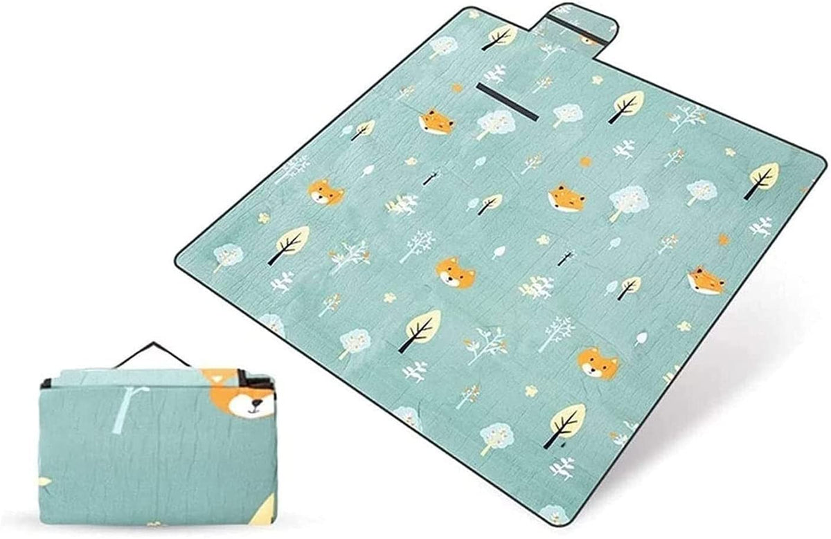 3-Layer Waterproof Foldable Picnic & Beach Blanket