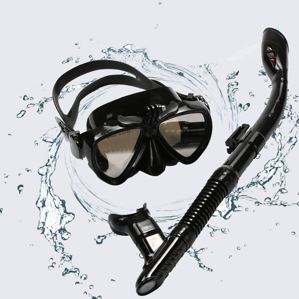 Full Face Snorkel Mask – 180° Panoramic Anti-Fog & Anti-Leak