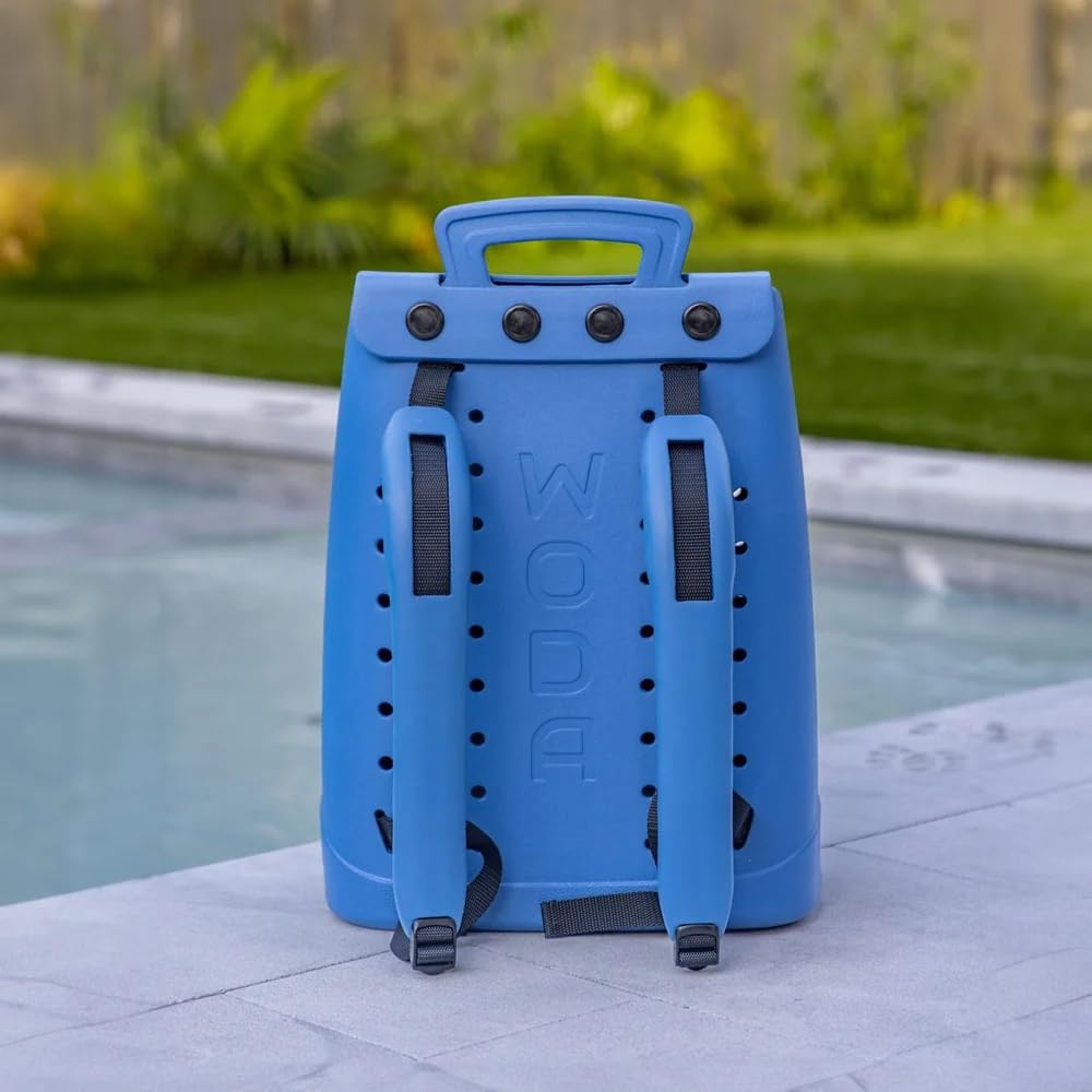 Lightweight Washable EVA Dry Backpack with Zipper Pocket