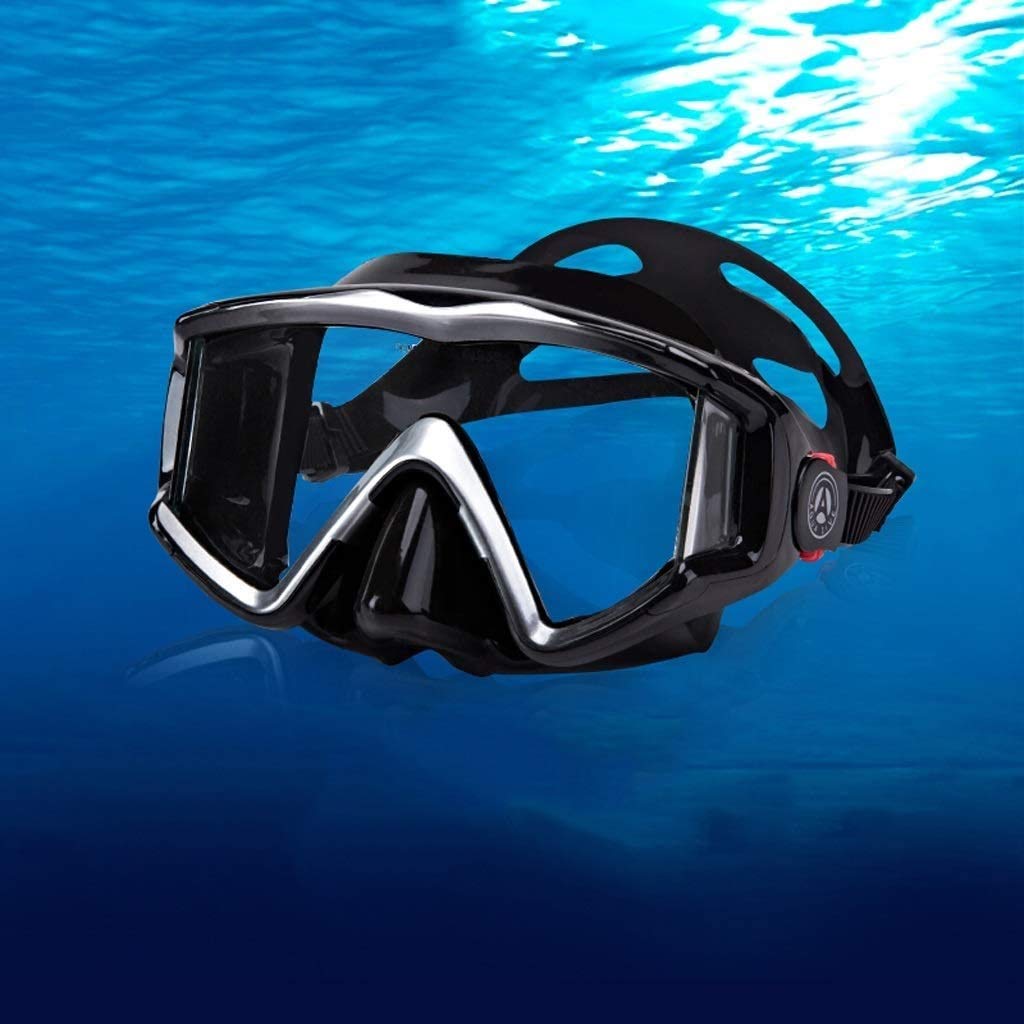 Adult Snorkel Mask Set – Dry Snorkel & 180° Anti-Fog View