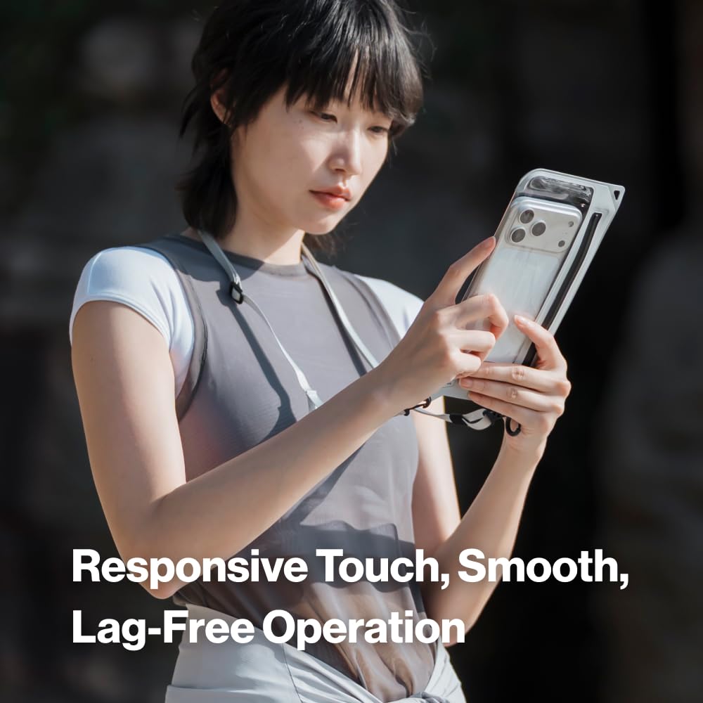 IPX8 Waterproof Phone Pouch with Adjustable Lanyard