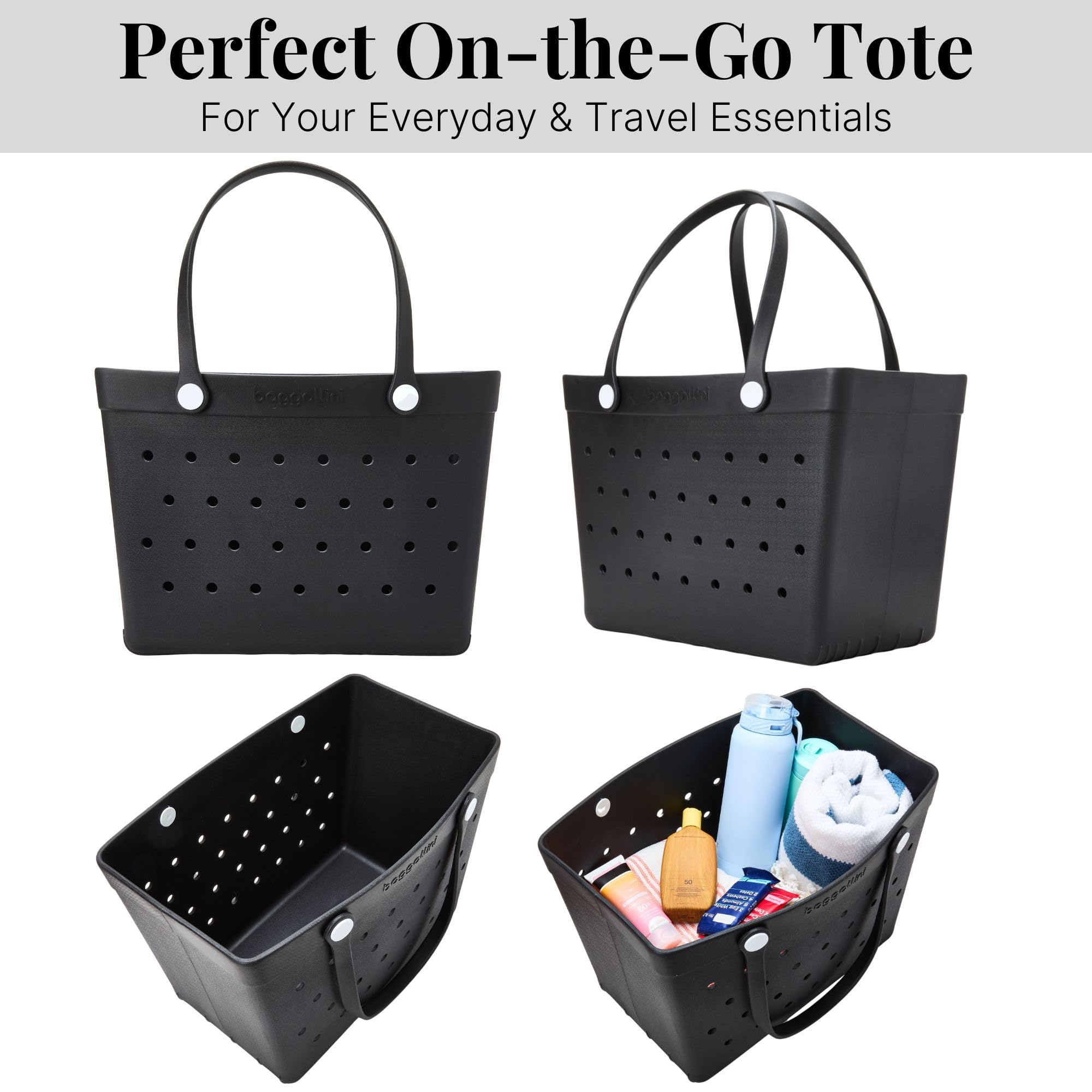 Lightweight Washable EVA Beach Tote Bag