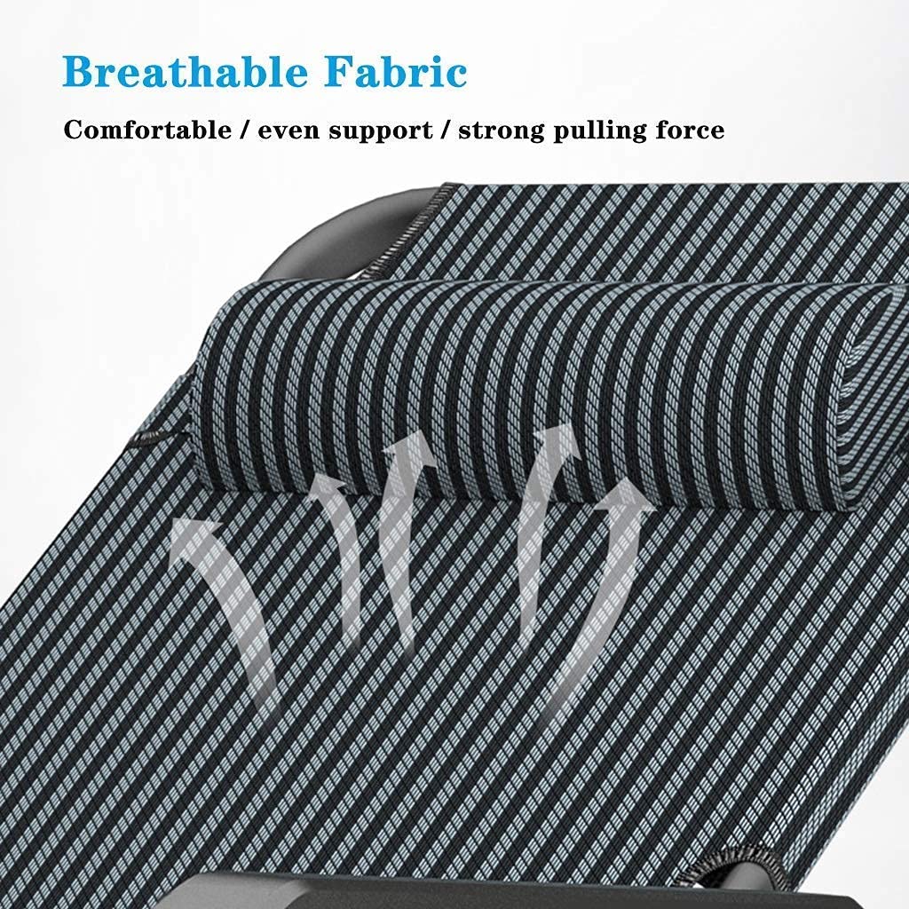 Heavy-Duty Folding Waterproof Sun Lounger – Blue