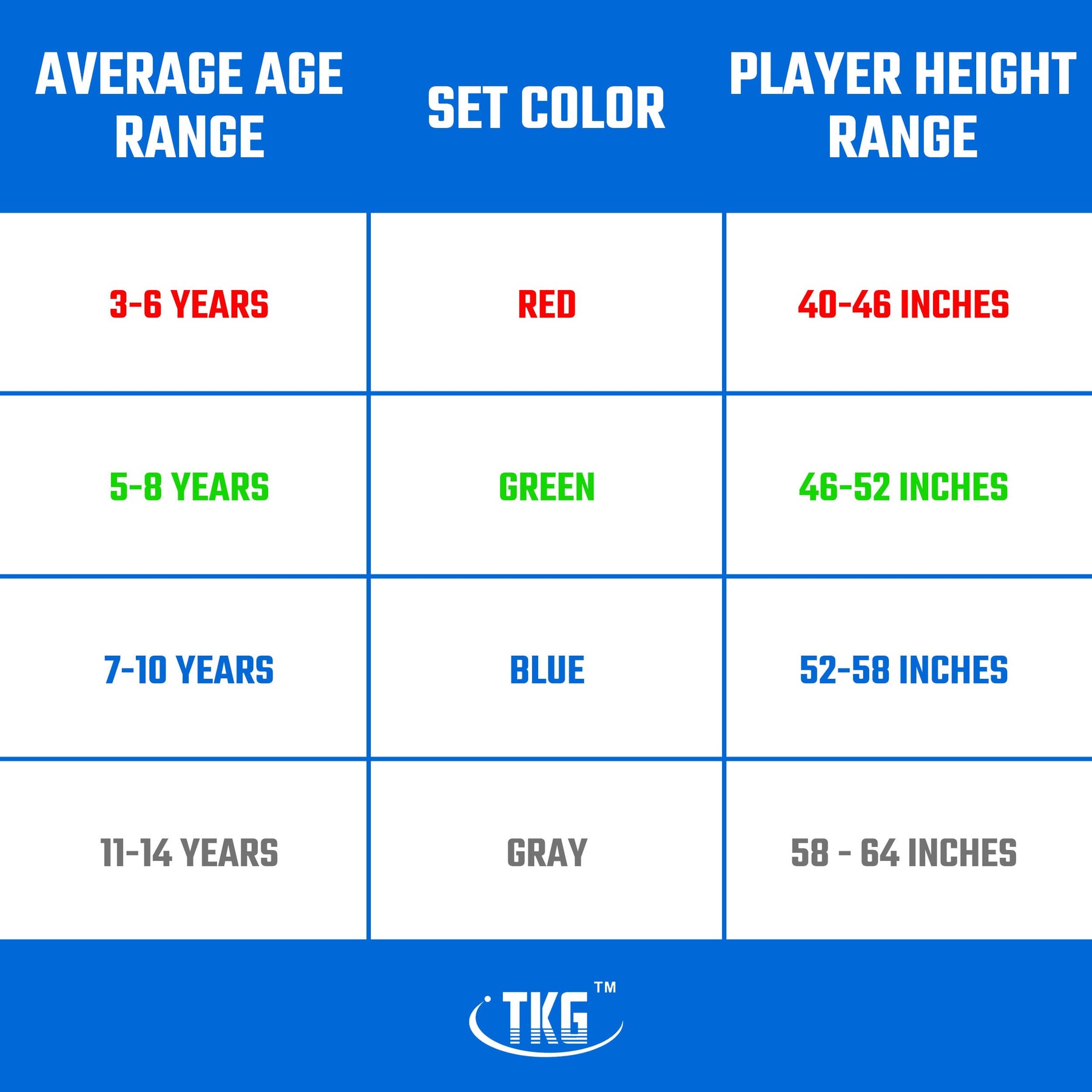 TKG Sports Youth Golf Club Set