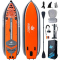 AISUNSS Fishing Paddle Board with SUP Accessories Include Non-Slip mat