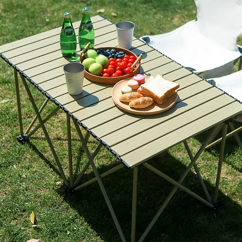 5-Piece Lightweight Folding Camping Table & Chair Set