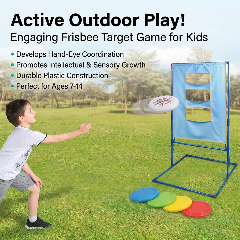 Portable Kids Outdoor Activity Playset with Carry Bag