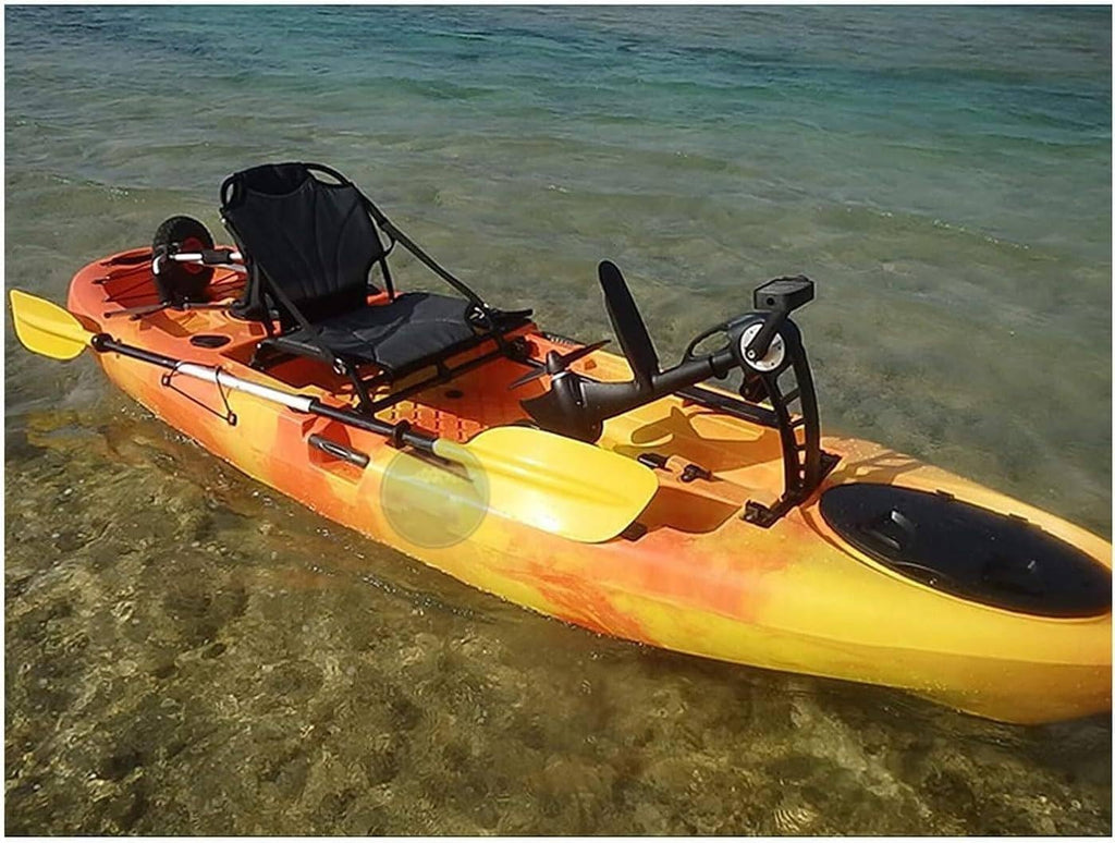 Kayak Pedal Drive System with Underwater Propulsion