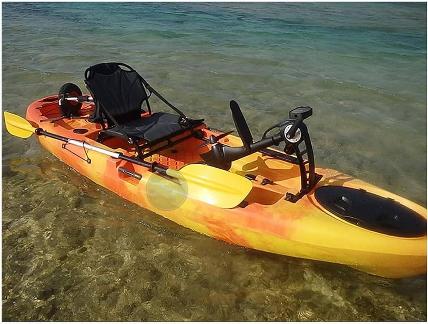 Kayak Pedal Drive System with Underwater Propulsion