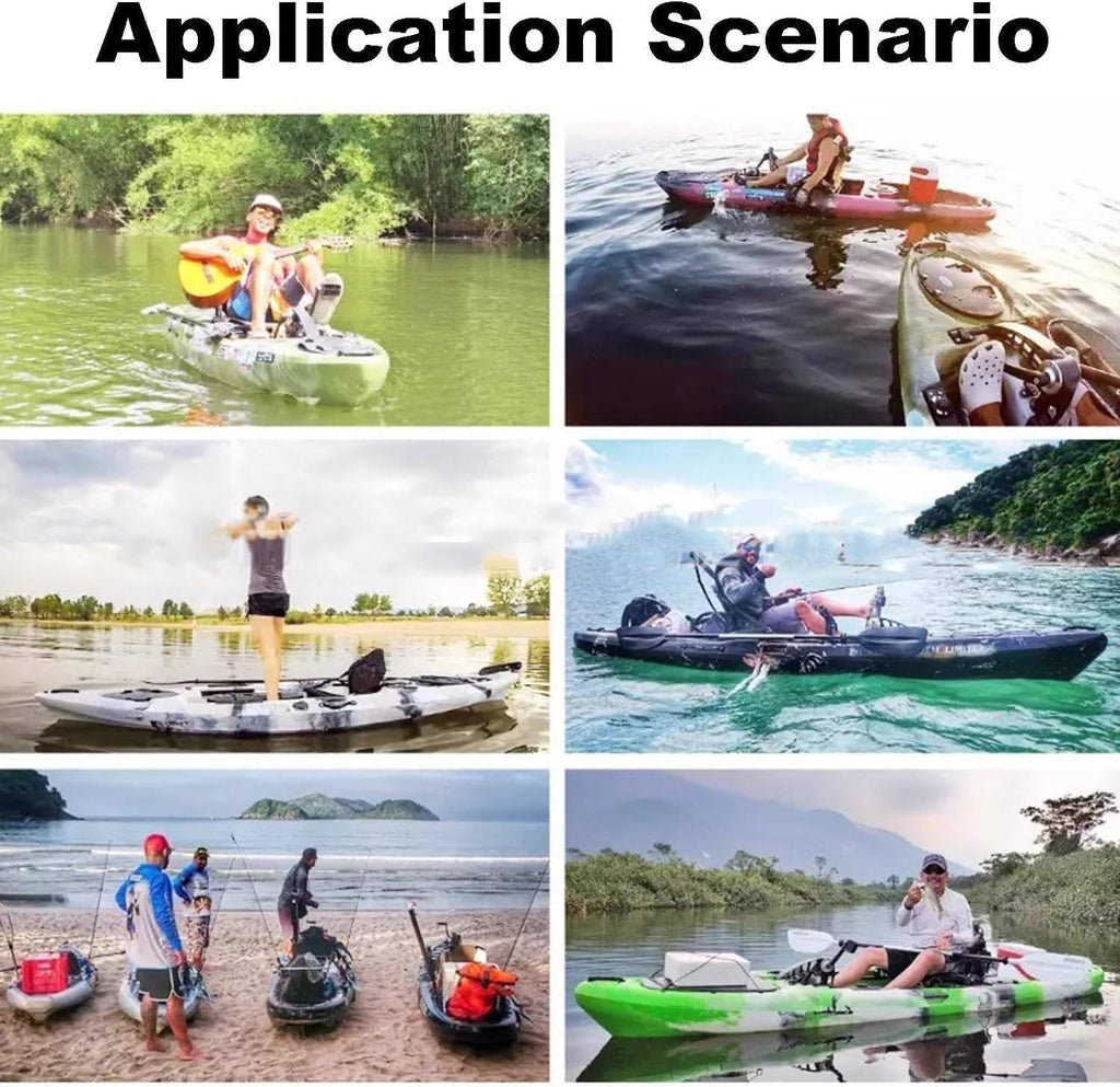 Kayak Pedal Drive System with Underwater Propulsion