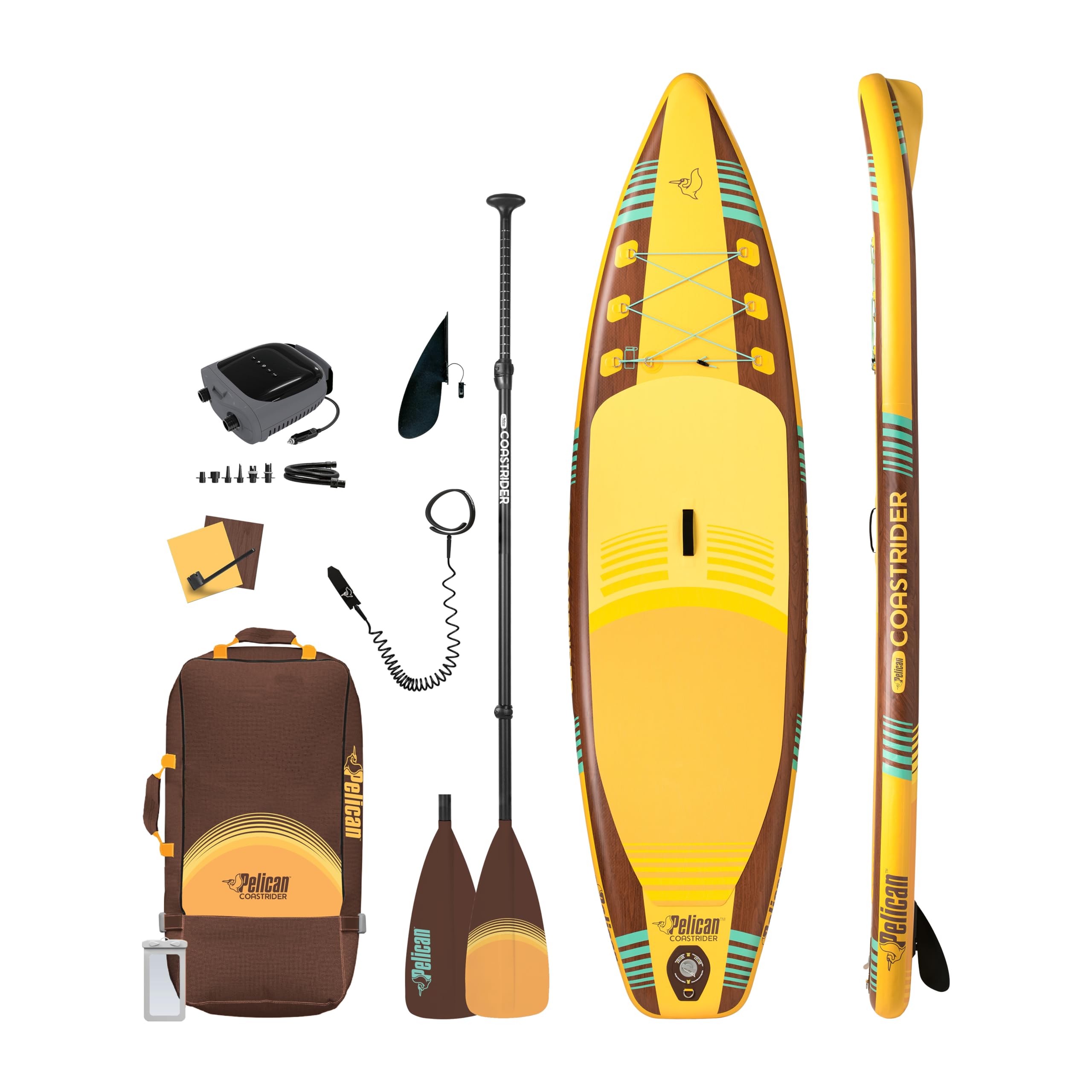 Inflatable Stand Up Paddle Board with Accessories – 11 ft