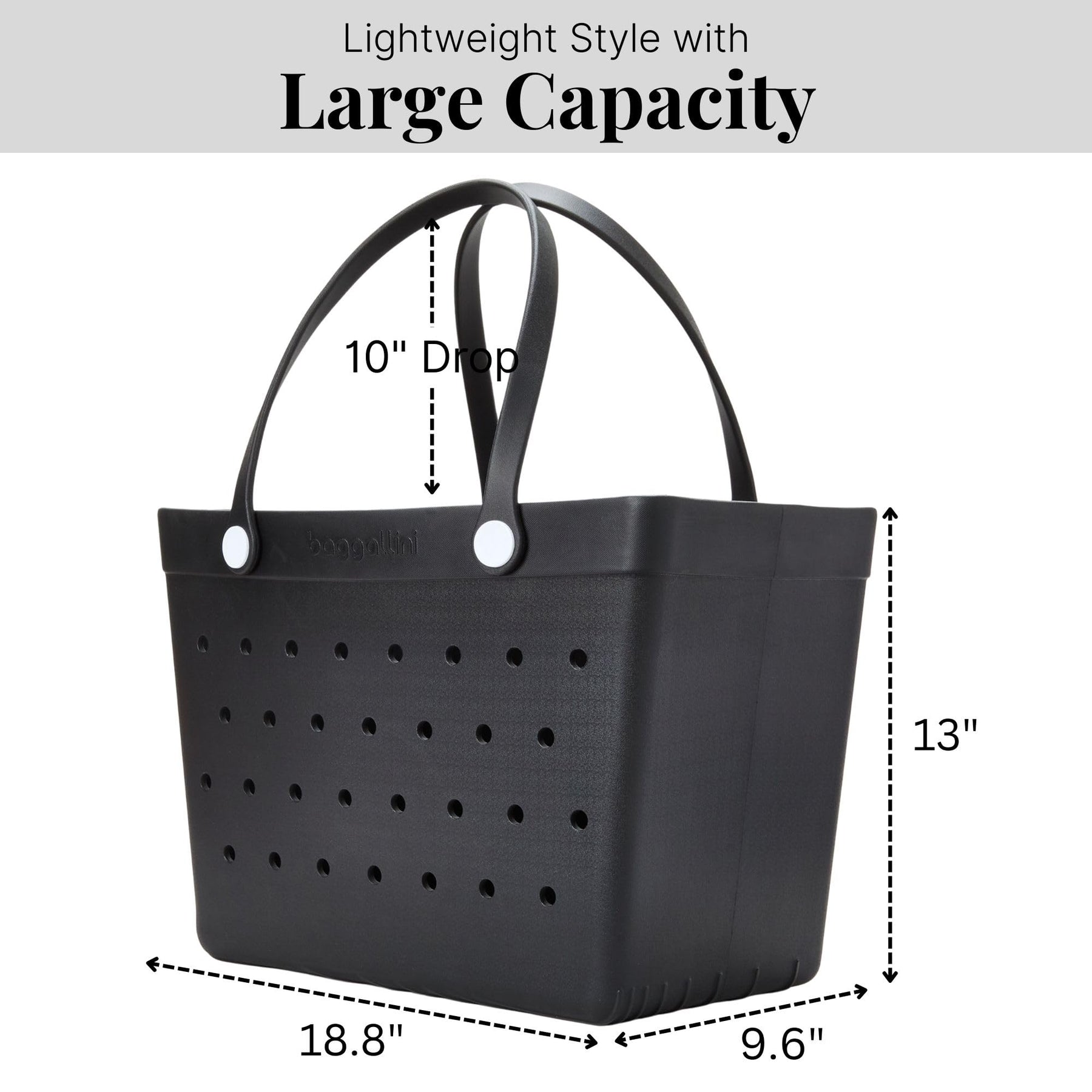 Lightweight Washable EVA Beach Tote Bag
