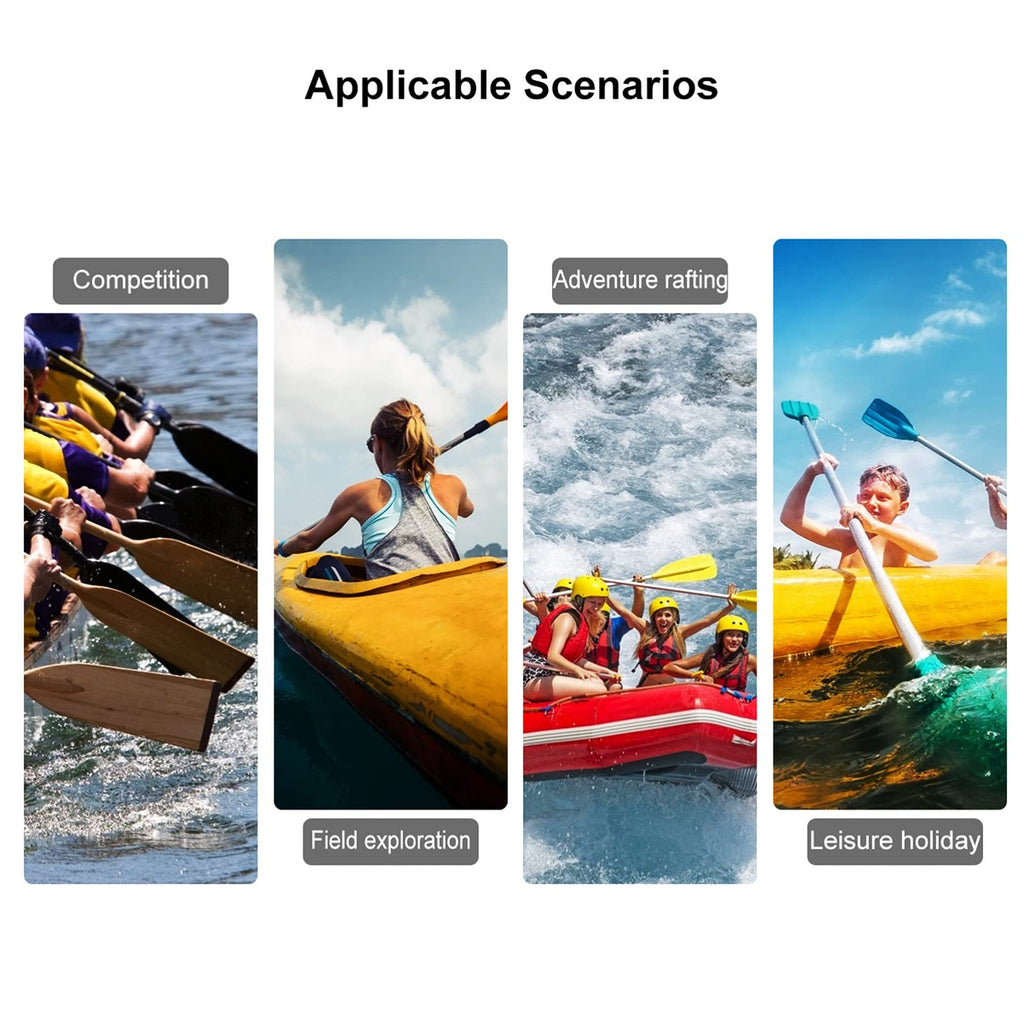 Telescopic Aluminum Kayak Paddles – 2 Piece Set