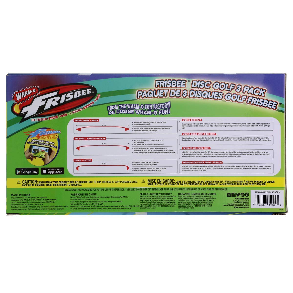 3-Piece Disc Golf Set – Driver, Mid-Range & Putter