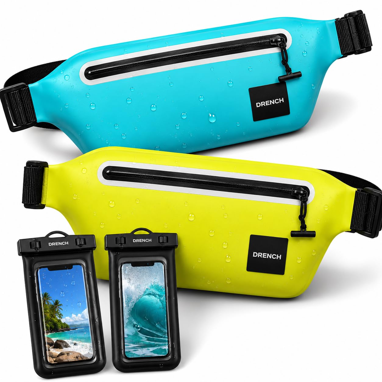Waterproof Waist Pack & Floating Phone Pouch Set