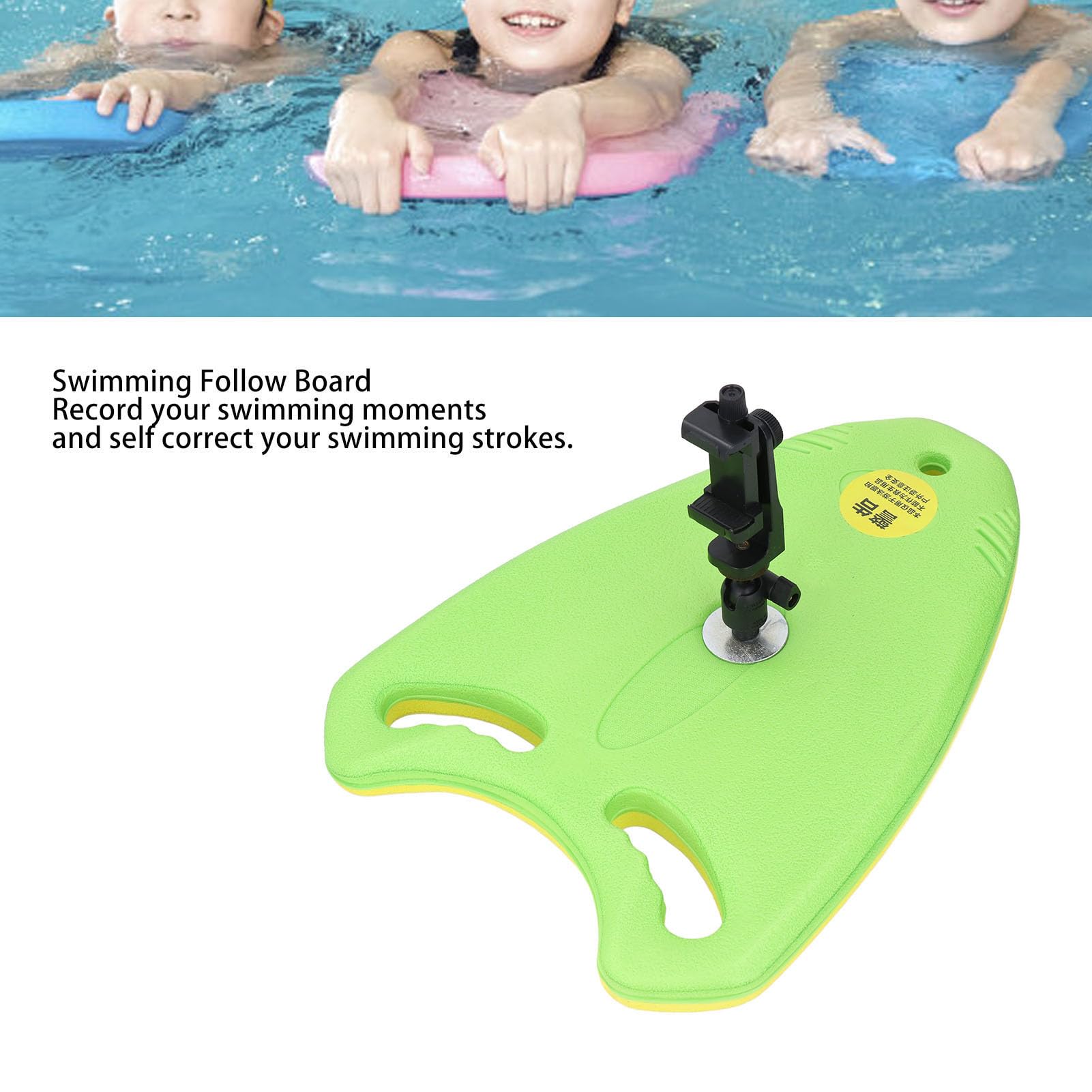 EVA Swim Kickboard with Action Camera Mount