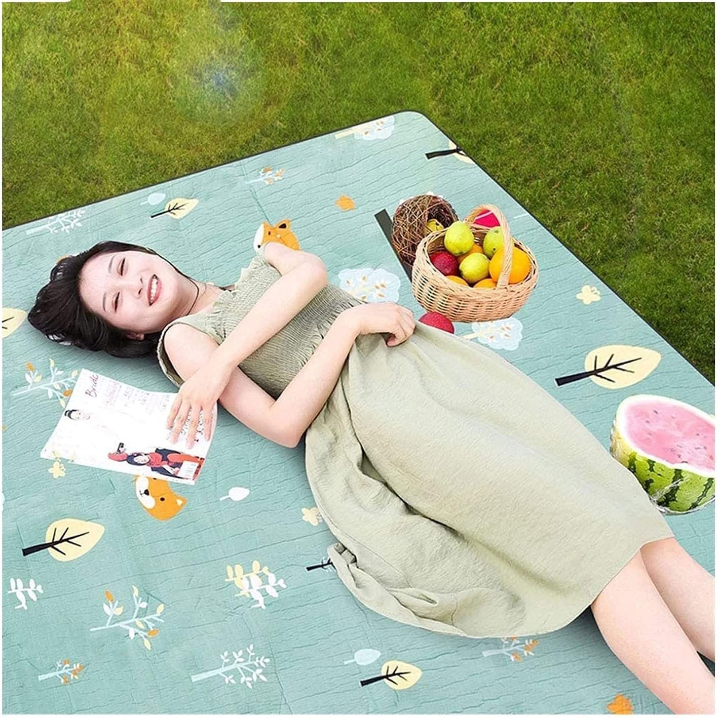 3-Layer Waterproof Foldable Picnic & Beach Blanket