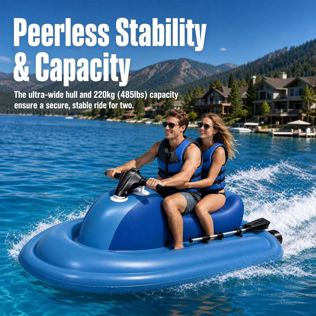 Motorized Seated Pool Jet Boat – 16Ah Water Thruster