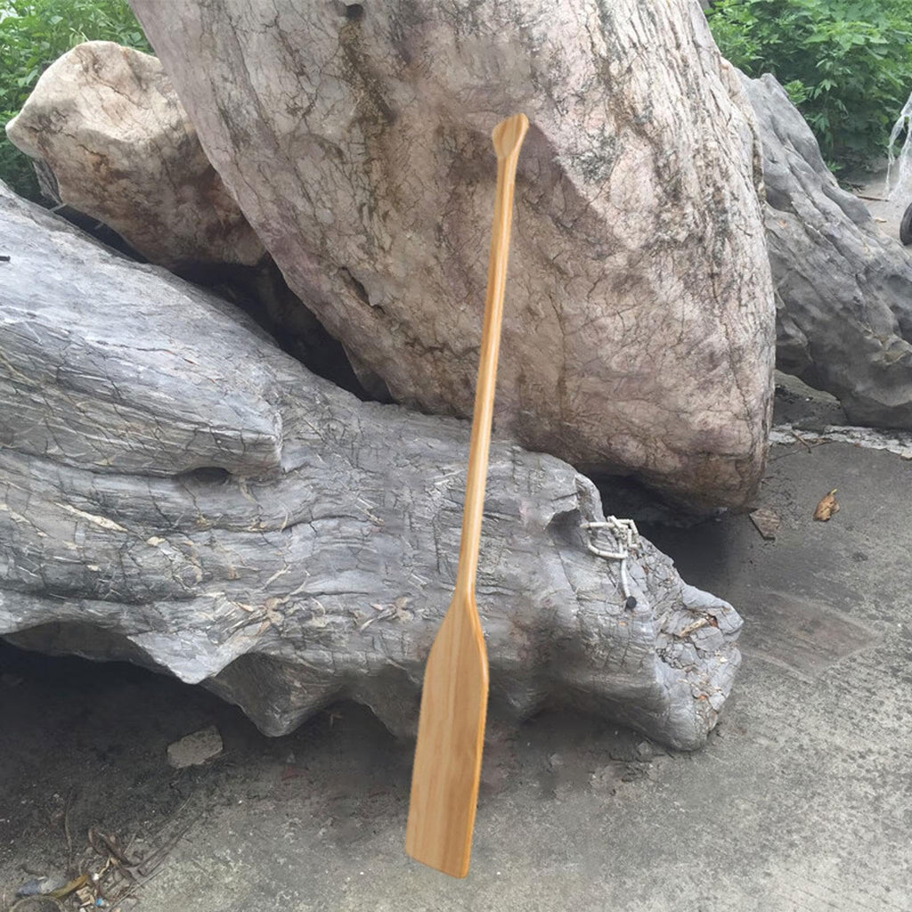 Wood Canoe Paddle with Ergonomic Handle – 106 cm