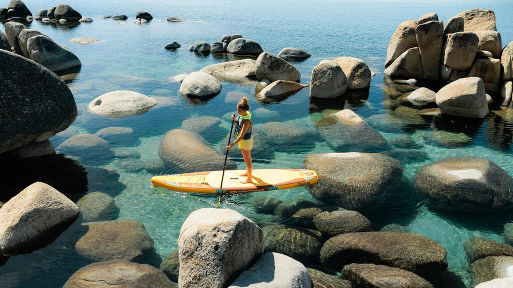 Inflatable Stand Up Paddle Board with Accessories – 11 ft