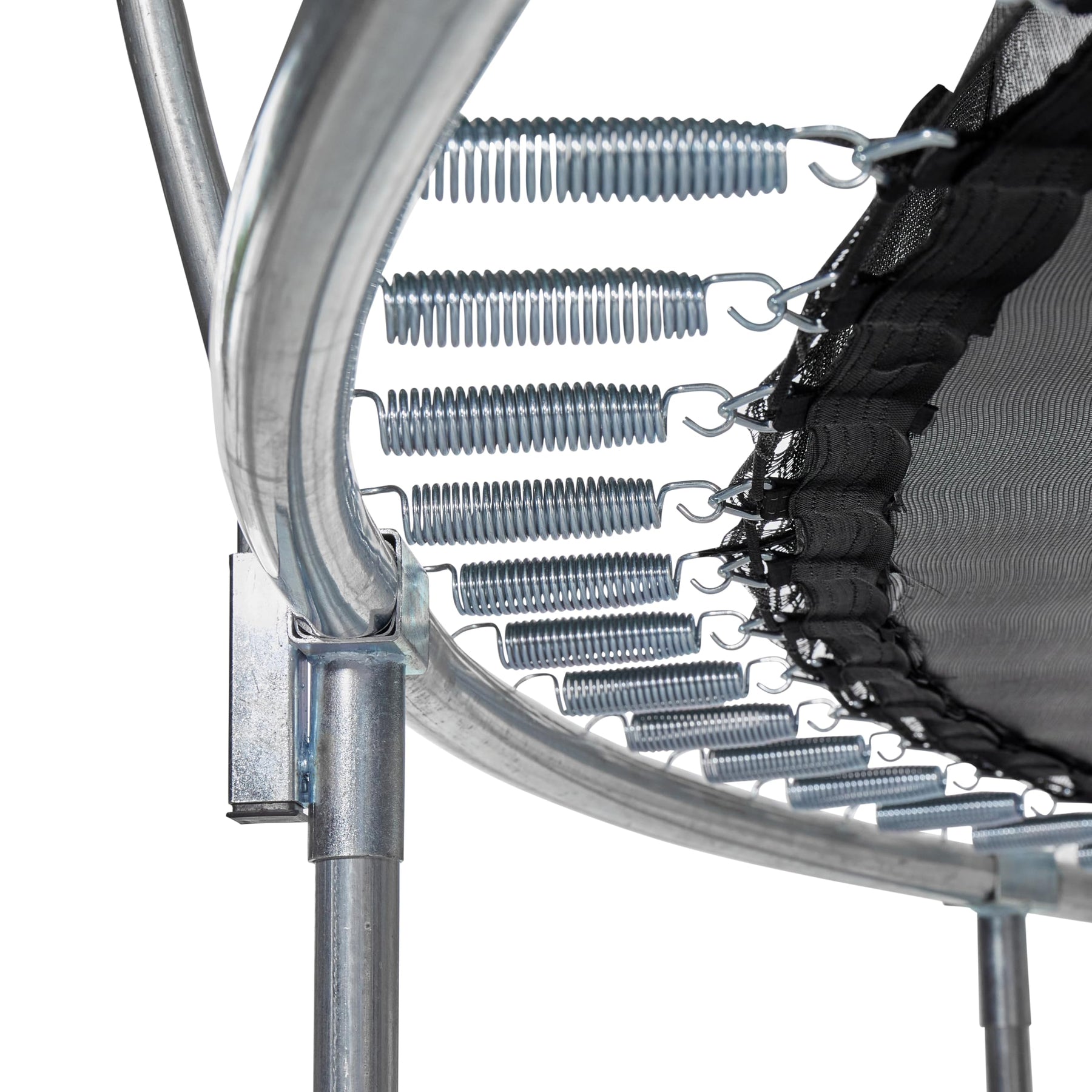 JumpKing Trampoline Breakaway Basketball Hoop Safety Enclosure Outdoor 15ft