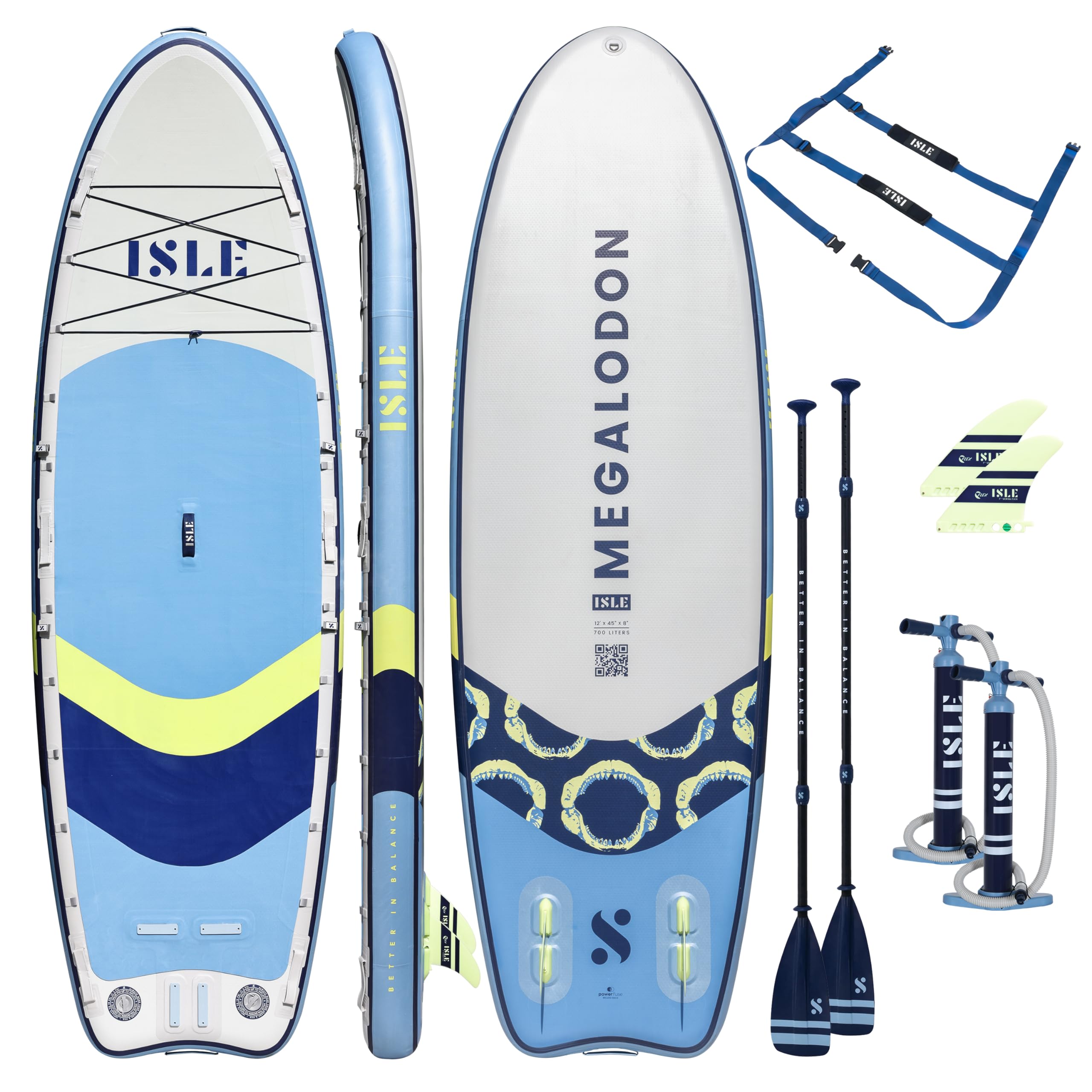 Inflatable Stand Up Paddle Board with Accessory Pack
