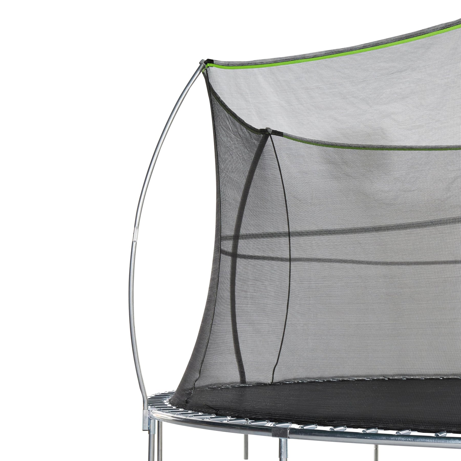 JumpKing Trampoline Breakaway Basketball Hoop Safety Enclosure Outdoor 15ft